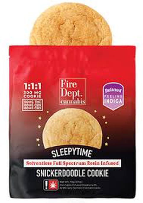 Sleepy Time Cookie 1:1:1 THC/CBD/CBG 100mg (Fire dept)