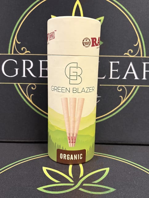 Raw Green Blazer Organic 100Pack