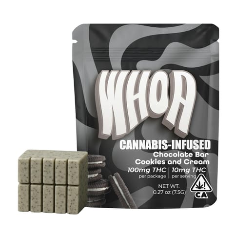 Whoa | Cookies And Cream | Bite | 100mg