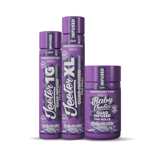 Grandaddy Purp 1g Infused Pre-roll | Jeeter | Non-Discountable