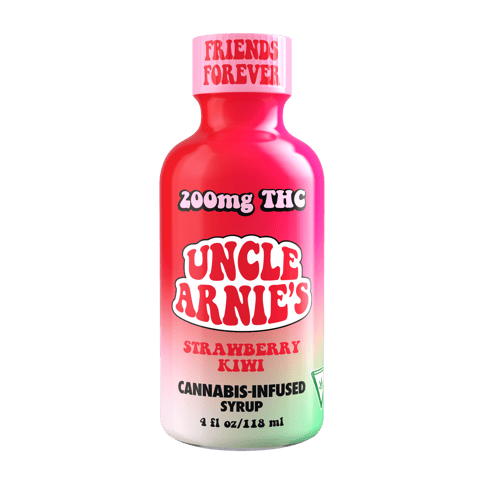 Strawberry Kiwi | Uncle Arnie's | THC Syrup | 200mg