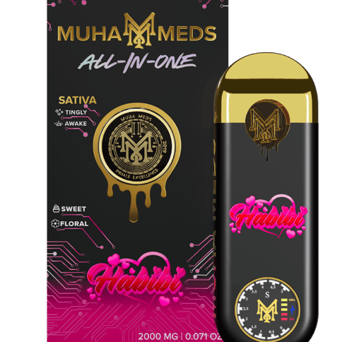 Habibi 2g Sativa Disposable Vape | Muha Meds