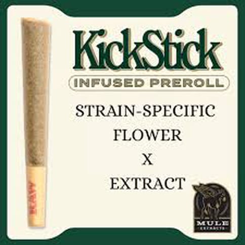 Hash Burger x Pure Kush infused 1G Preroll (Mule)