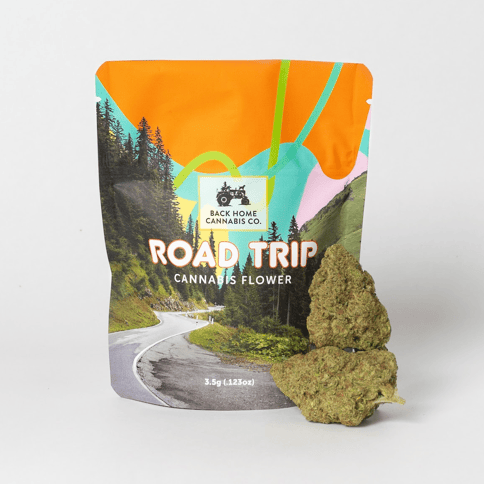 Back Home Cannabis Co. | Rainbow Belts [Road Trip] | 3.5g Flower