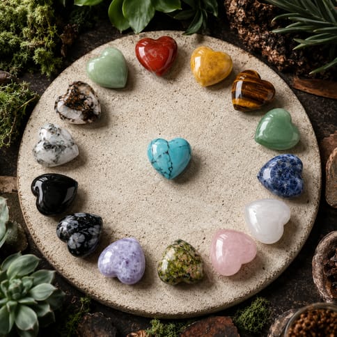 Polished Stones - Hearts