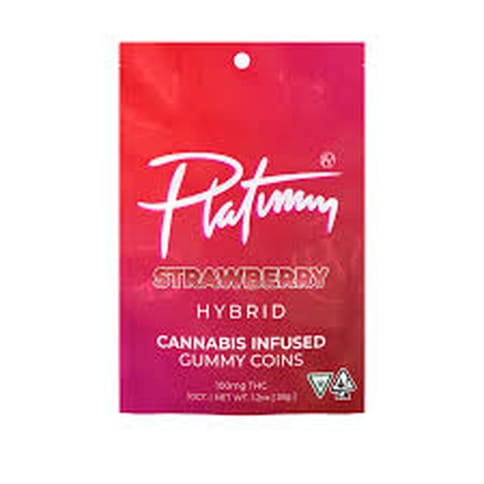 Platinum Vape - Strawberry - 100mg Gummy