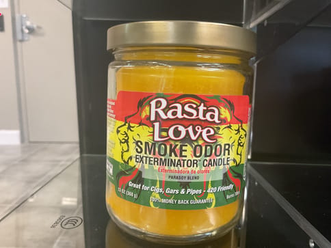 Rasta Love Candle