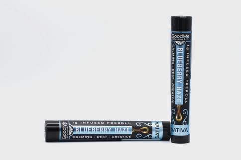 Goodlyfe - 1g Infused Prerolls - Blueberry Haze