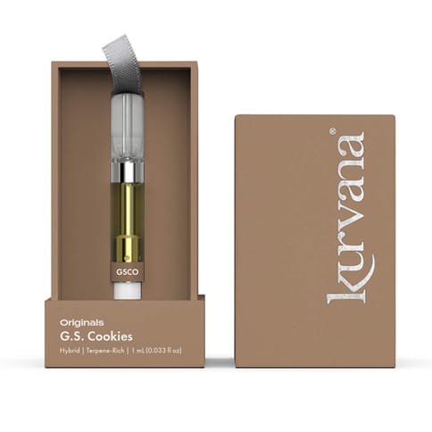 KURVANA - THC VAPE - ORIGINALS GIRL SCOUT COOKIES - 1G
