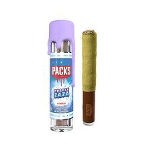 Purple ZaZa 2.5g Infused Hand Rolled Pre-roll | Packs