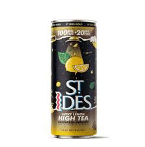 ST IDES - LUCKY LEMON | 12OZ HIGH TEA 100MG + 20MG CBG