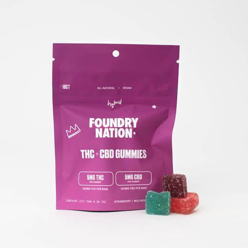 THC + CBD Gummies | Foundry Nation |