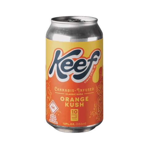 Keef Cola - Orange Kush 100mg - Orange Kush - Mixed - 12fl oz