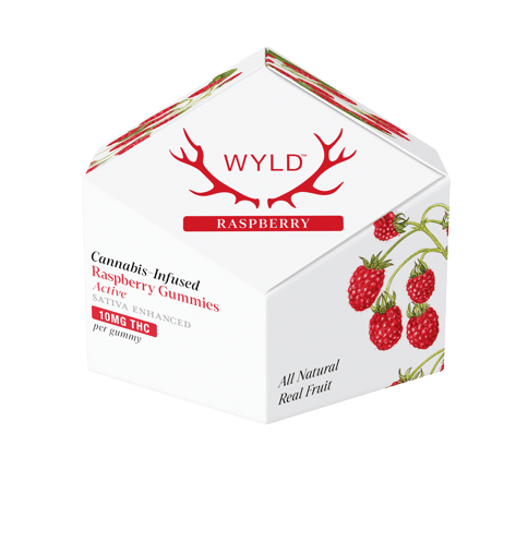 Wyld | Gummies | Raspberry | Sativa 100mg THC