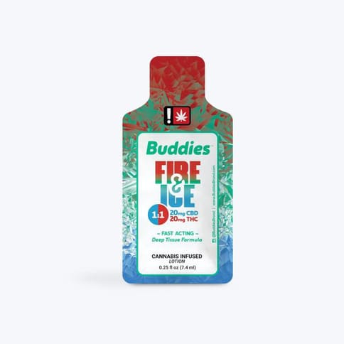 Fire & Ice Lotion 0.25 oz (Buddies) -  - copy