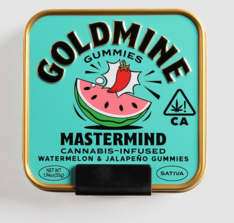 Goldmine Gummies | Mastermind Watermelon & Jalapeno (S) | 10mg THC x 10 Gummies