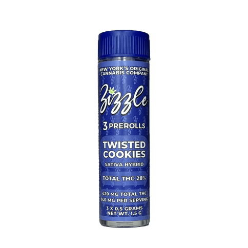 Zizzle - Twisted Cookies | 3pk Pre-Rolls