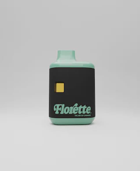Florette - Pure Resin 1g AIO Vape - Black Maple