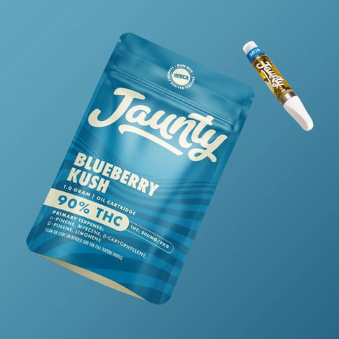 Jaunty | Blueberry Kush | 510 Cart | 1g