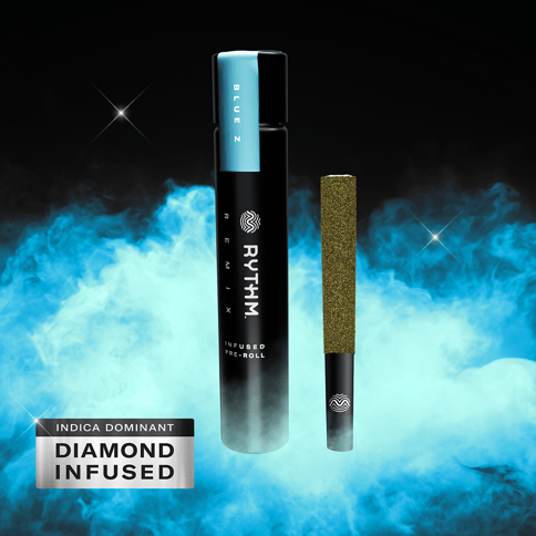 Infused Pre-Roll - Rythm - 1g - Blue Z (Indica Dominant)