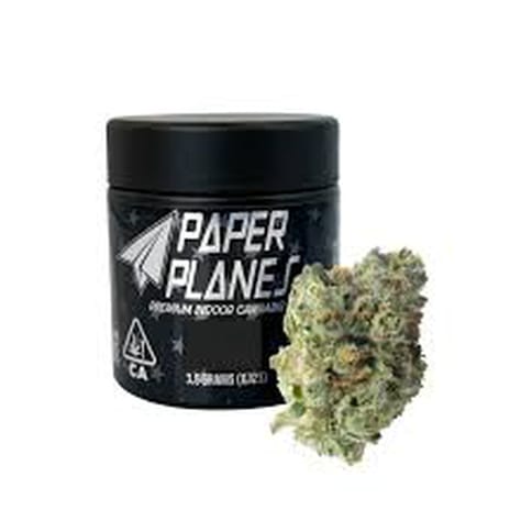 Paper Planes | Electric Avenue | Indica-Hybrid | 3.5g | Jar