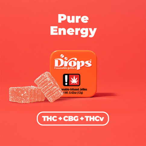 Drops CBD Jellies 2 Pack | 1:4 Strawberry 100mg