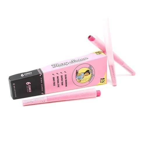 Blazy Susan Cones Pink 1 1/4 6pk