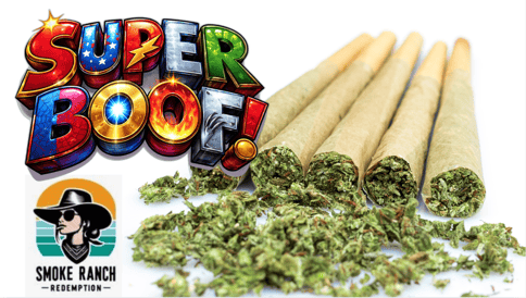 Super Boof 1g Preroll Smoke Ranch
