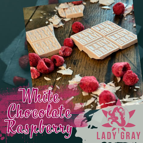White Chocolate Raspberry Bar (100mg) By Lady Gray