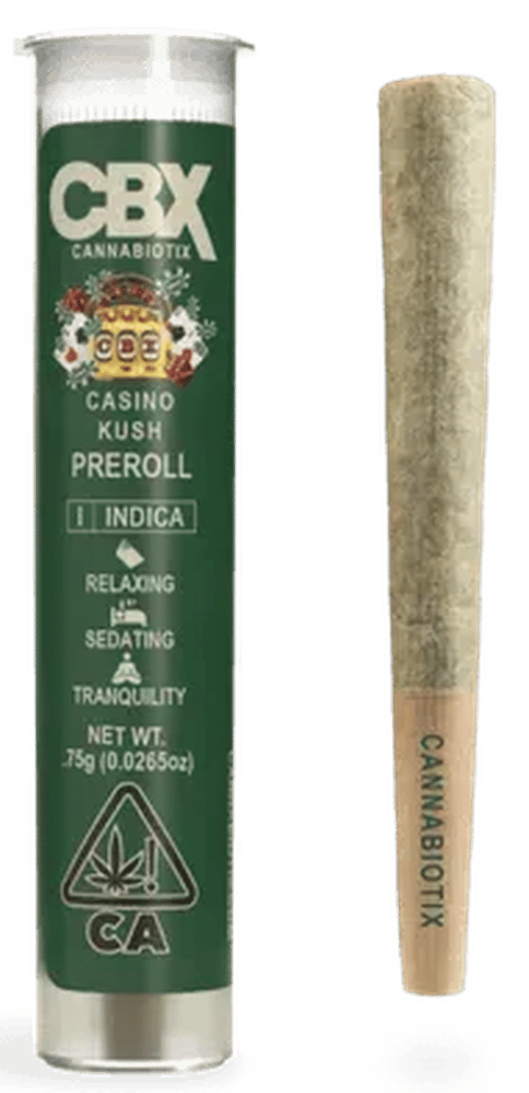 CANNABIOTIX - INDOOR PREROLL - CASINO KUSH - 0.75G