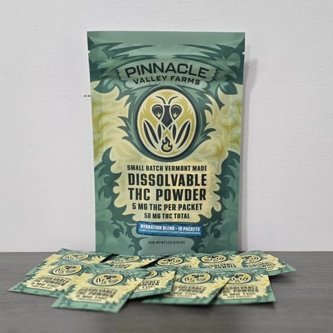 Hydration Blend Dissolvable THC Powder 50mg by Pinnacle Valley Farms