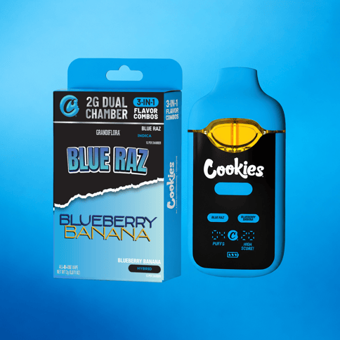 Cookies - 2g Dual AIO Vape - Blue Raz x Blueberry Banana