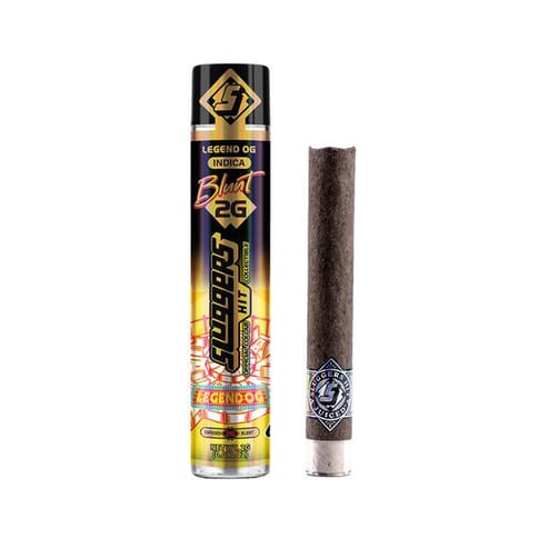 SLUGGERS - INFUSED BLUNT - LEGEND OG X SQUINTZ - 2G