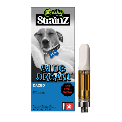 ENHANCED LIVE RESIN + MELTED DIAMONDS CARTRIDGE | BLUE DREAM | SATIVA | 1 GRAM | 510 THREAD