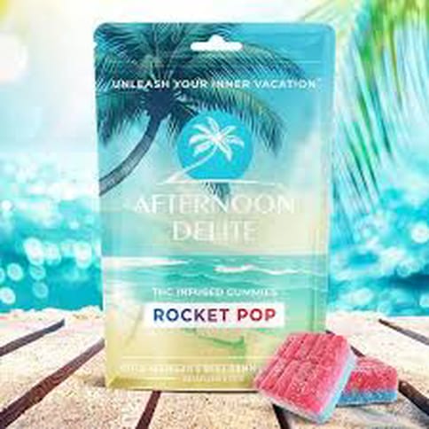 - Rocket Pop Hash Rosin Crunch 200mg Gummies | Afternoon Delight