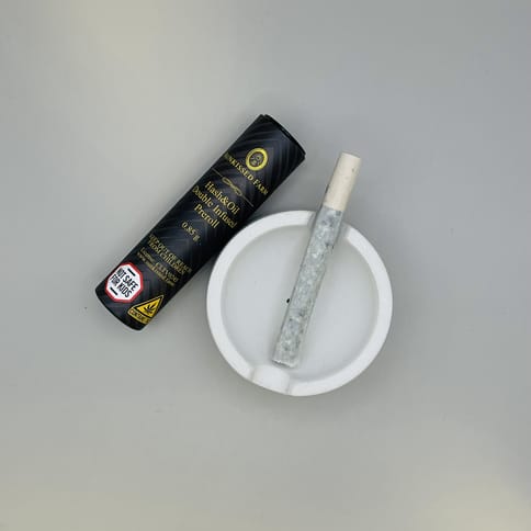 Blueberry Cake Hash & Oil Double Infused .85g Preroll