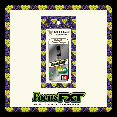 Mule | Galactic Green Grape FXT | 1G | Flavored Cartridge