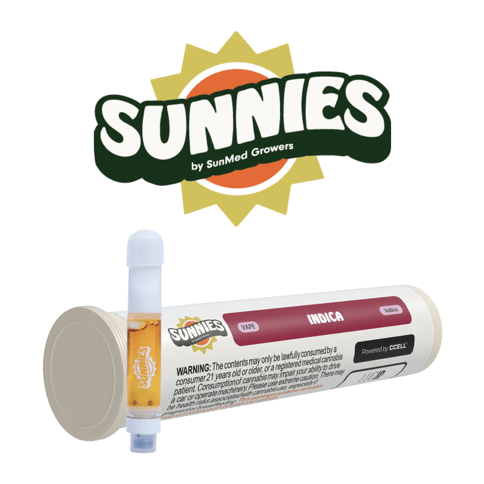 SunMed | Vape Cartridge | - Blue Cheese | 0.5g 510