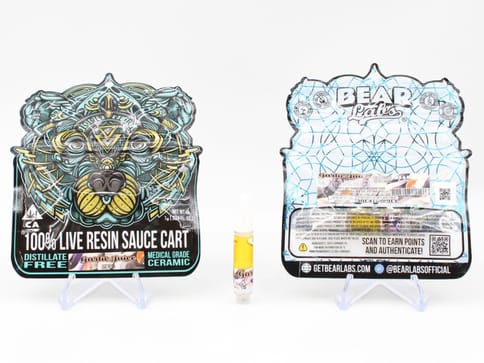 BEAR LABS - LIVE RESIN VAPE - GARLIC JUICE - 1G