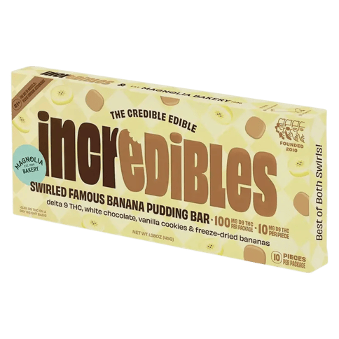 Incredibles - Banana Pudding - Chocolate - 100mg - 10ct