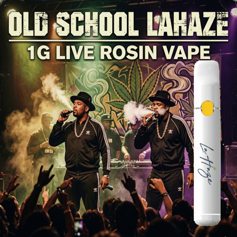 Rosin Vape AIO Disposable - Old School LaHaze - Sativa