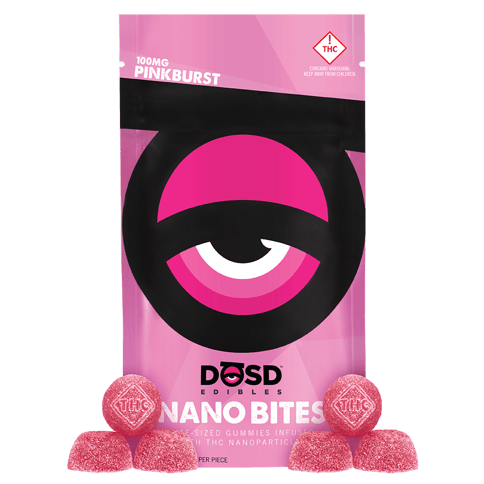 100MG NANO BITES - -PINKBURST HYBRID