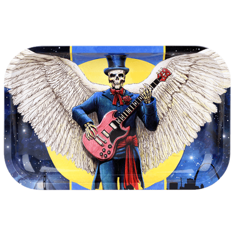 Grateful Dead x Pulsar Metal Rolling Tray - Angel of Music 11x7