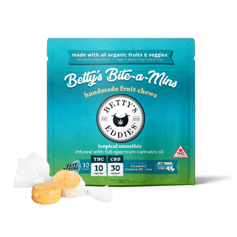 Betty's Eddies | - Tropical Smoothie | 10mg THC: 30mg CBD x 10