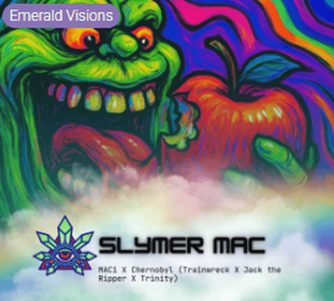 Slymer Mac Flower Emerald Visions