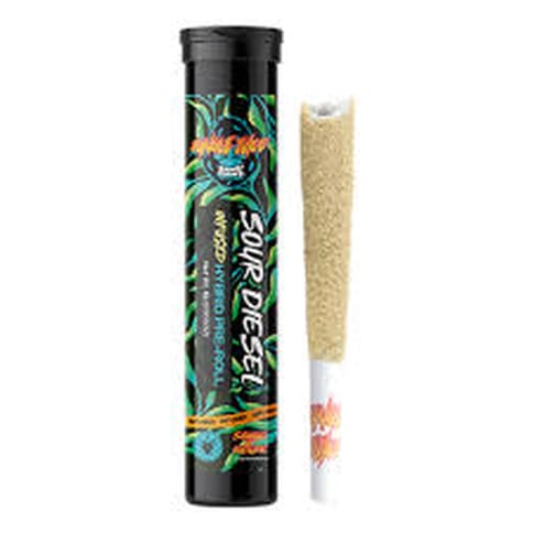 Sour Diesel - Jungle Juice - Infused Tarantula - Pre-Roll - Hybrid - 1g**