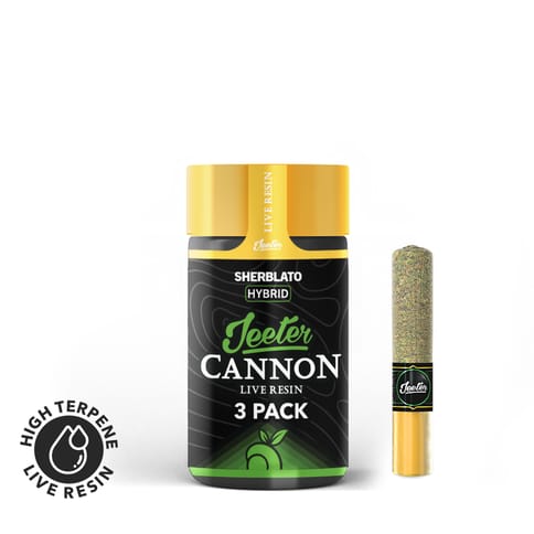 JEETER - INFUSED PREROLL MULTIPACK - CANNONS SHERBLATO - 1.5G
