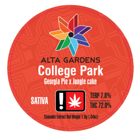 College Park 1g Cured Resin Dab (Alta Gardens)