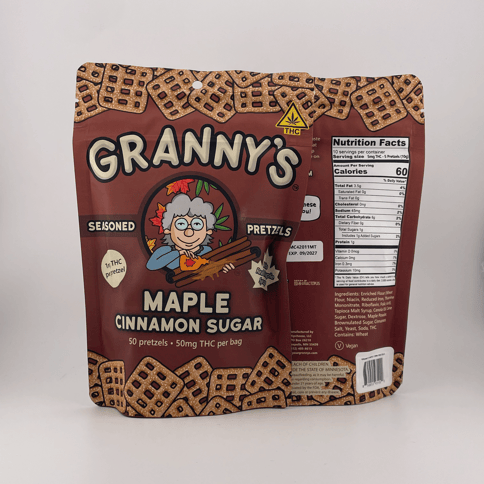 Maple Cinnamon Sugar | Anytime | THC Pretzels