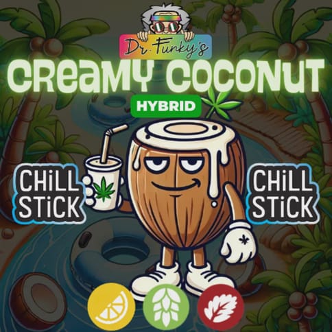 Dr. Funky's | .06 Chill Stick - Creamy Coconut